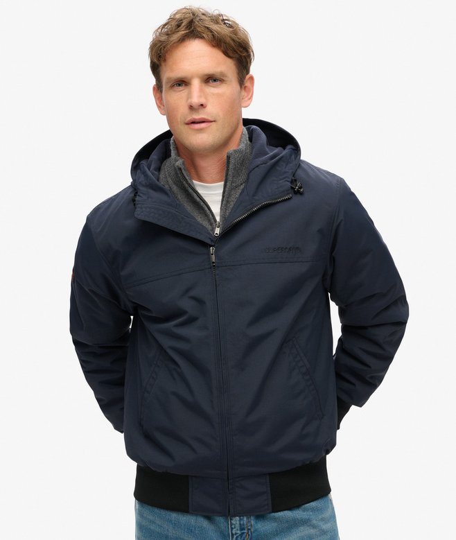 superdry Cazadora bómber de nailon con capucha Surplus Oferta exclusiva