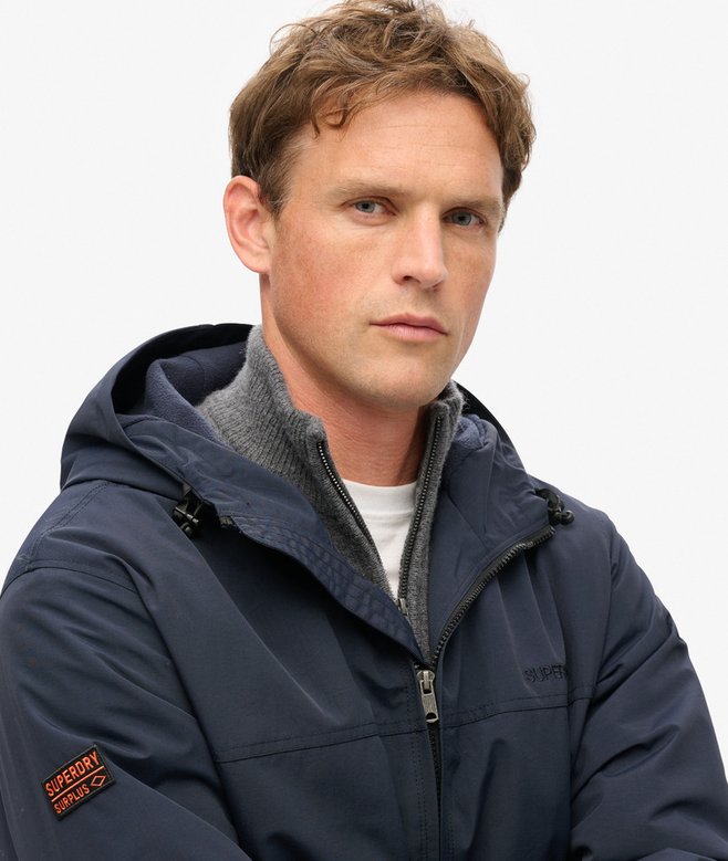 superdry Cazadora bómber de nailon con capucha Surplus Oferta exclusiva