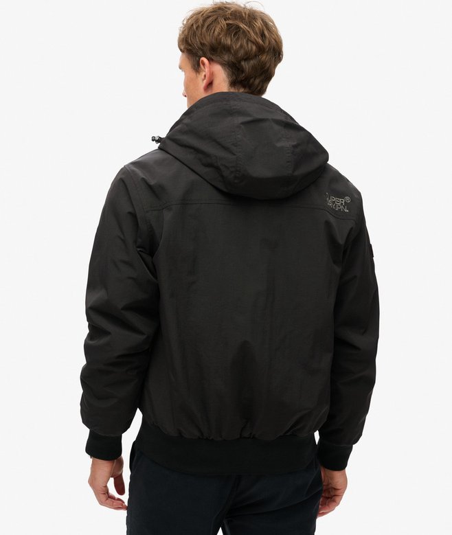 superdry Cazadora bómber de nailon con capucha Surplus Última moda