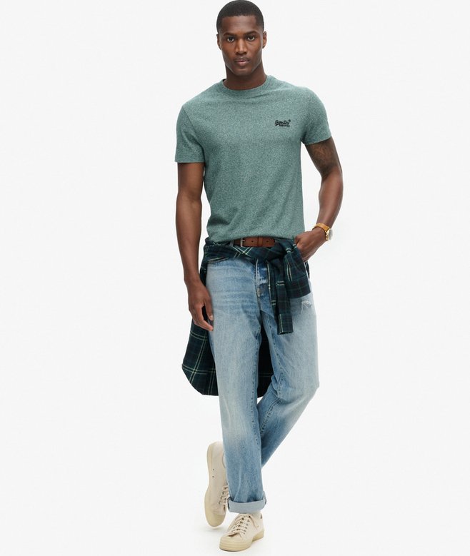 superdry Camiseta de algodón orgánico con logotipo Essential Descuento por venta flash