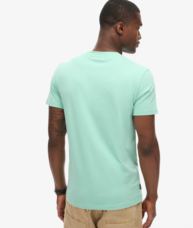 superdry Camiseta de algodón orgánico con logotipo Essential Ofertas especiales