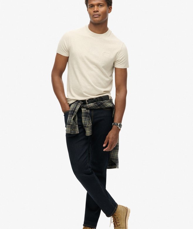 superdry Camiseta de algodón orgánico con logotipo Essential Rebajas de fin de temporada