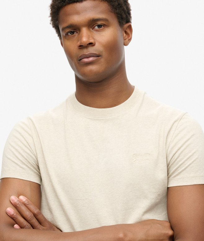 superdry Camiseta de algodón orgánico con logotipo Essential Rebajas de fin de temporada
