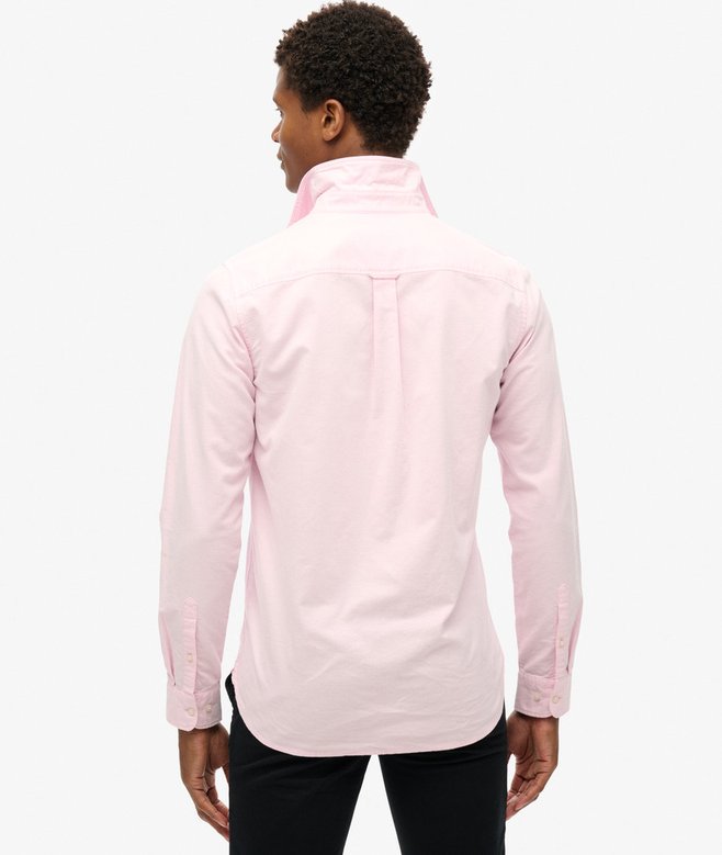 superdry Camisa Oxford de manga larga Precio ultrabajo