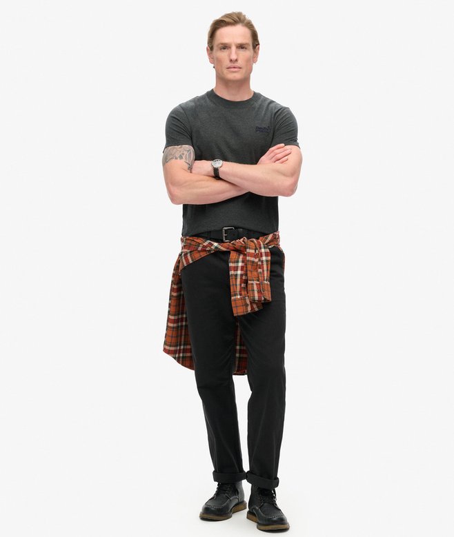 superdry Camiseta de algodón orgánico con logotipo Essential Devoluciones gratuitas