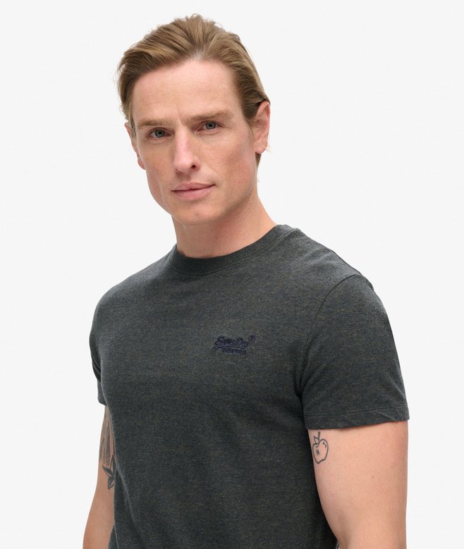 superdry Camiseta de algodón orgánico con logotipo Essential Devoluciones gratuitas