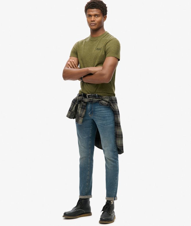 superdry Camiseta de algodón orgánico con logotipo Essential 2025