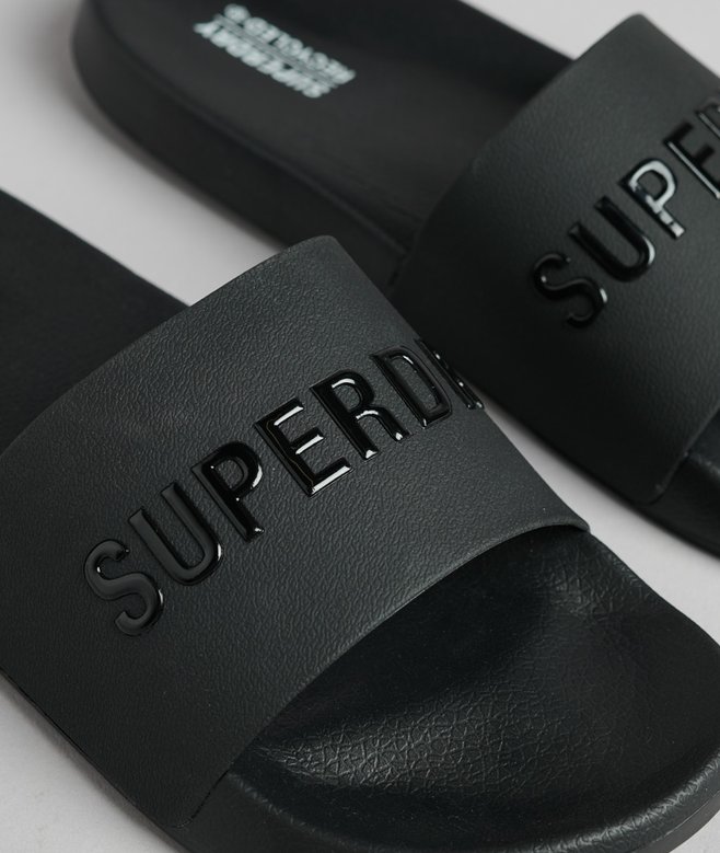 superdry Chanclas de piscina con logotipo CODE Gran oferta