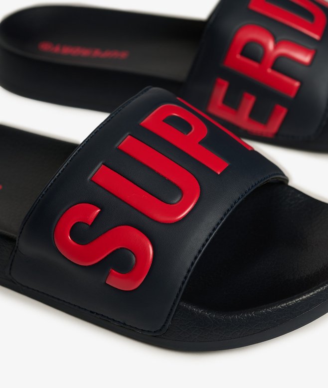 superdry Chanclas de piscina con estampado gráfico Core Descuento