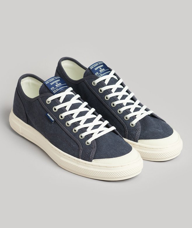 superdry Zapatillas deportivas veganas de lona y caña baja Solo queda un día
