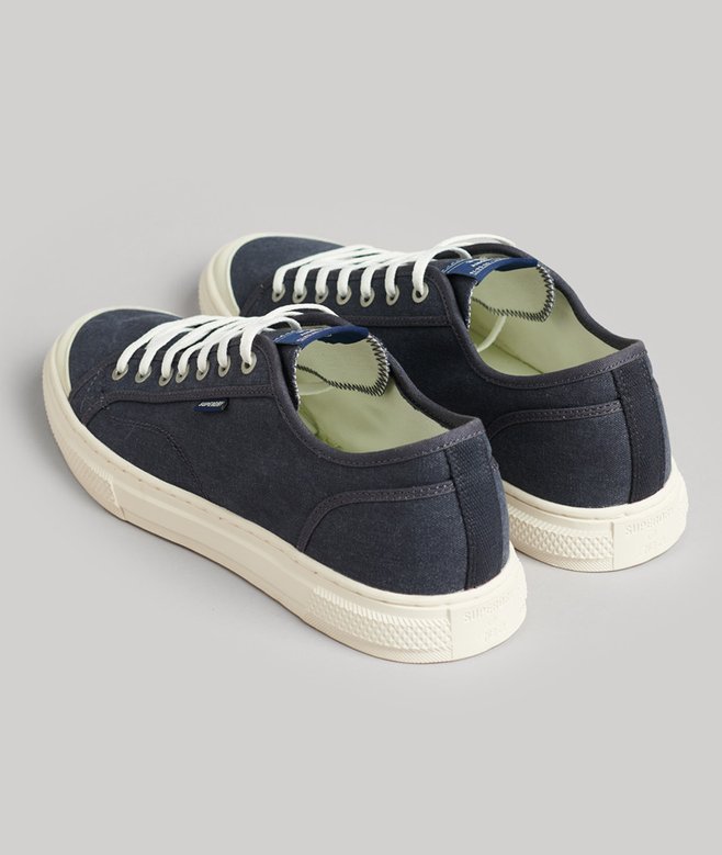 superdry Zapatillas deportivas veganas de lona y caña baja Solo queda un día