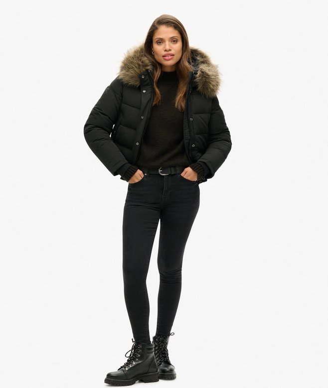 superdry Cazadora bómber con capucha Everest Oferta exclusiva