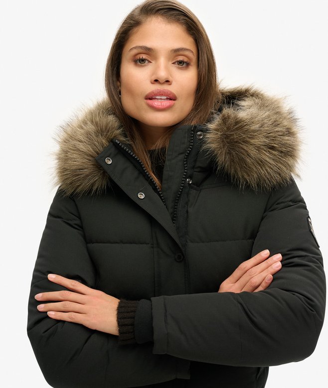 superdry Cazadora bómber con capucha Everest Oferta exclusiva