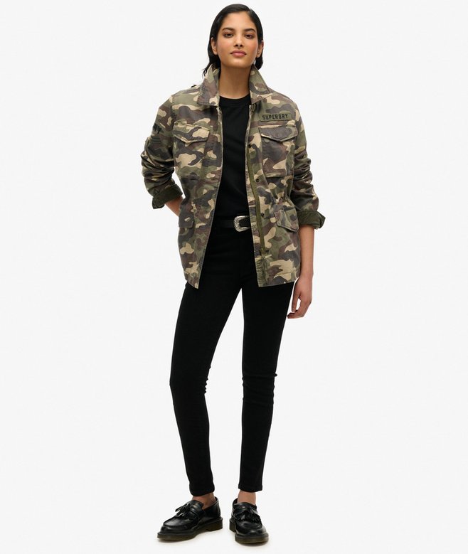 superdry Chaqueta militar M65 adornada Rebajas de fin de temporada