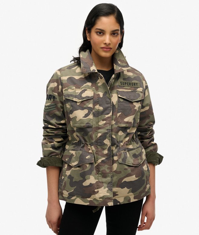 superdry Chaqueta militar M65 adornada Rebajas de fin de temporada