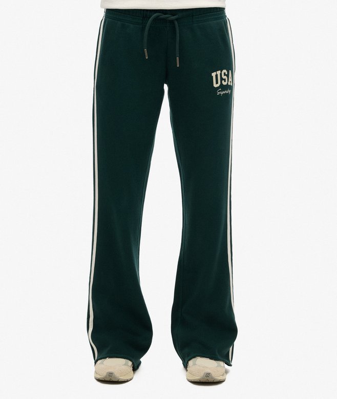 superdry Joggers acampanados con rayas Athletic Essentials Precio ultrabajo