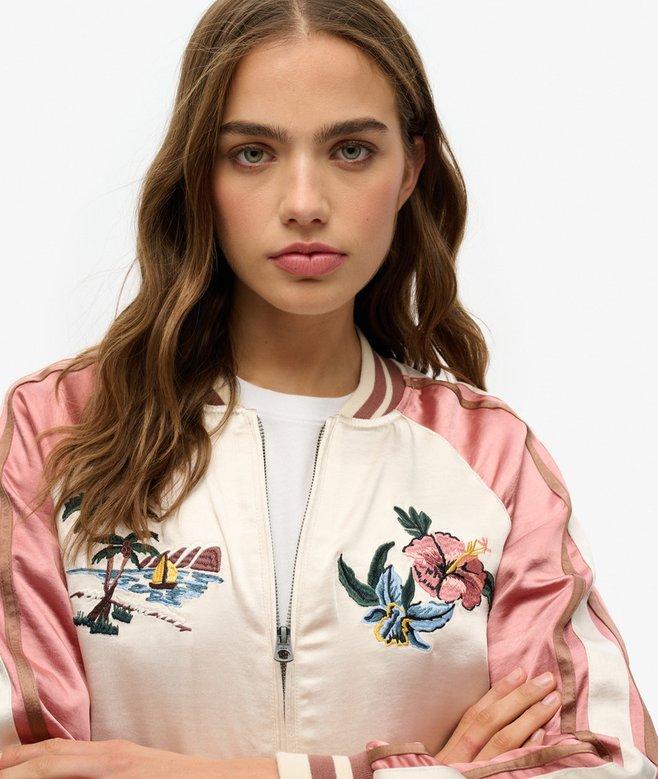 superdry Cazadora bómber con bordado de Suikajan Oferta especial