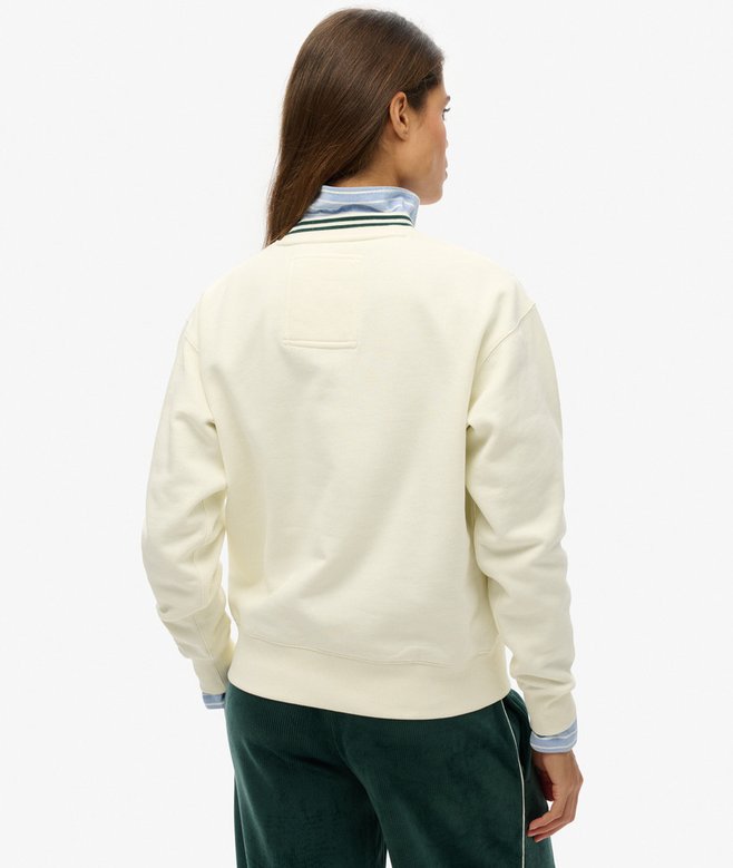 superdry Sudadera holgada de cuello redondo Country Club Envío gratis