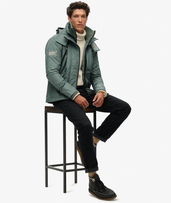 superdry Chaqueta cortavientos con capucha Mountain SD ÚLTIMAS EDICIONES