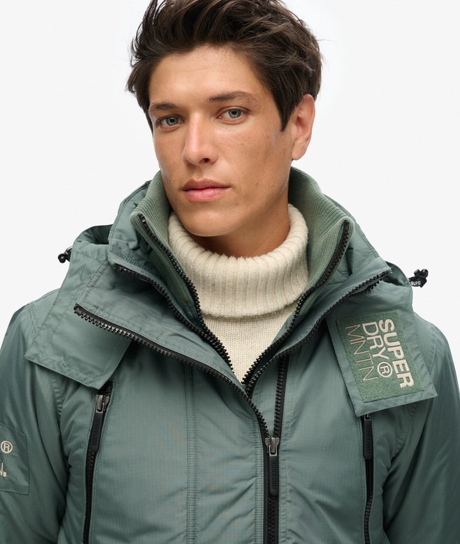 superdry Chaqueta cortavientos con capucha Mountain SD ÚLTIMAS EDICIONES