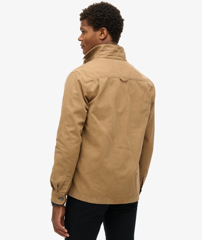 superdry Sobrecamisa de lona de algodón orgánico Workwear Últimos 2 días
