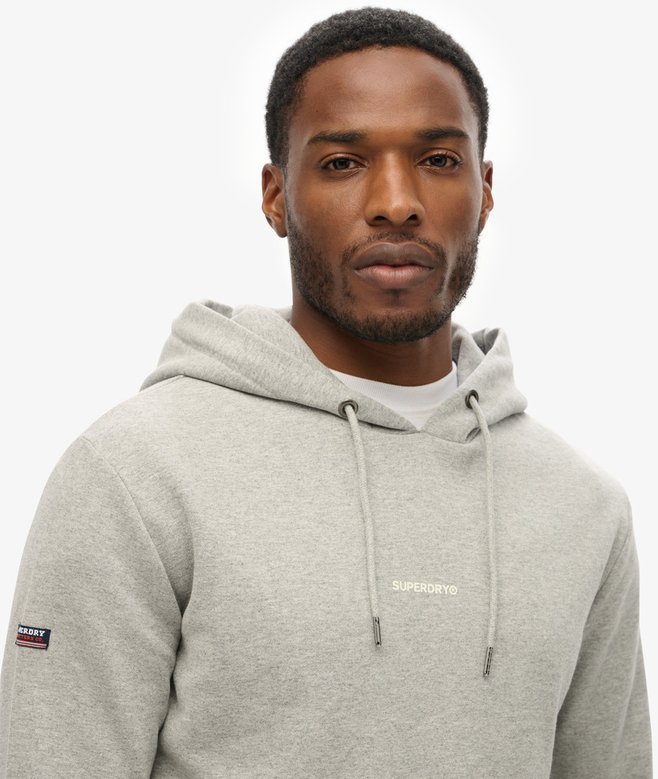 superdry Sudadera lisa con capucha Promoción por tiempo limitado