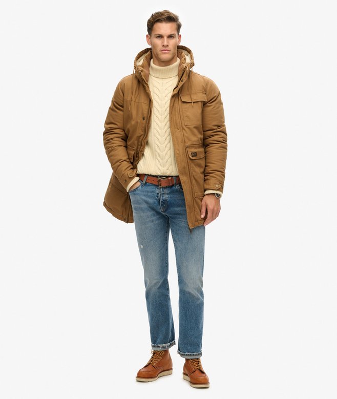 superdry Parka con capucha Workwear Superdescuento
