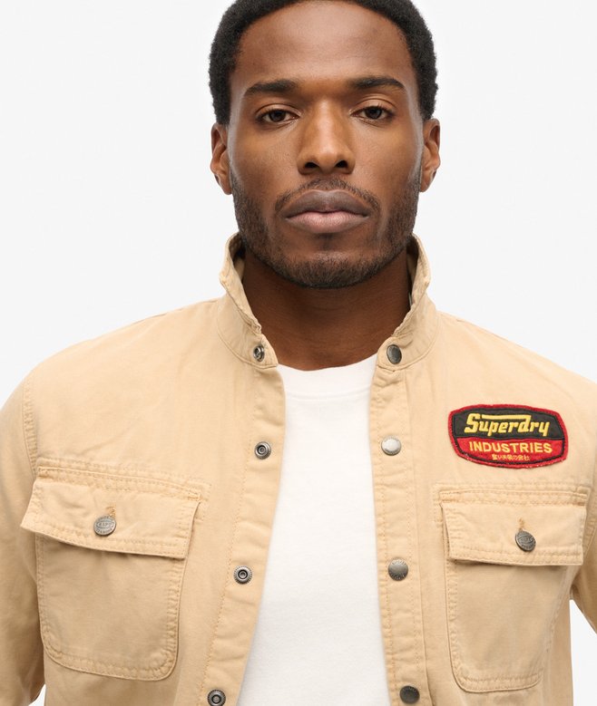 superdry Sobrecamisa de lona con parches Limitado a 3 días