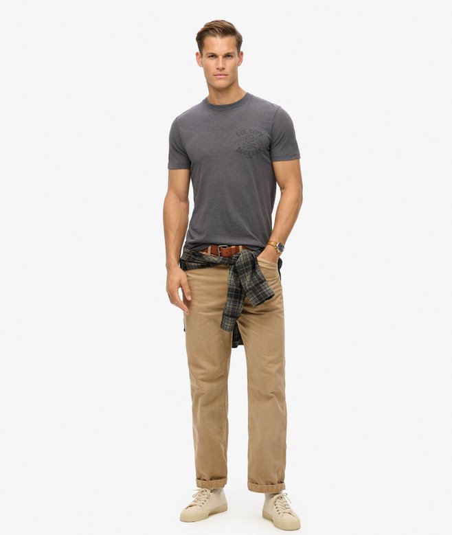 superdry Camiseta gráfica Retro Rocker Descuento por venta flash