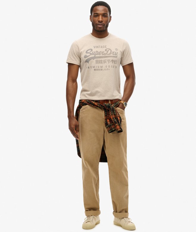 superdry Camiseta clásica Heritage Ofertas de temporada