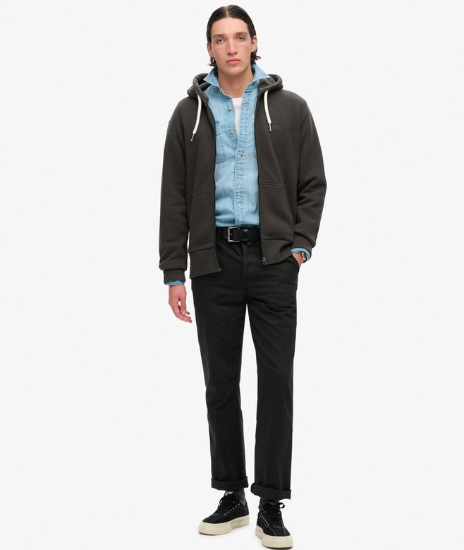 superdry Sudadera con capucha cremallera y gráfico con motivo de tatuaje Ofertas especiales