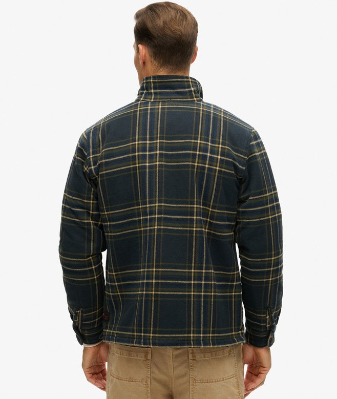 superdry Sobrecamisa acolchada a cuadros Surplus En oferta