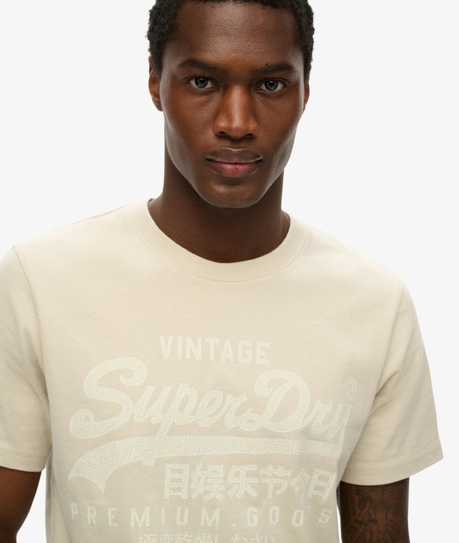 superdry Camiseta tonal con logotipo Vintage Logo Gran oferta