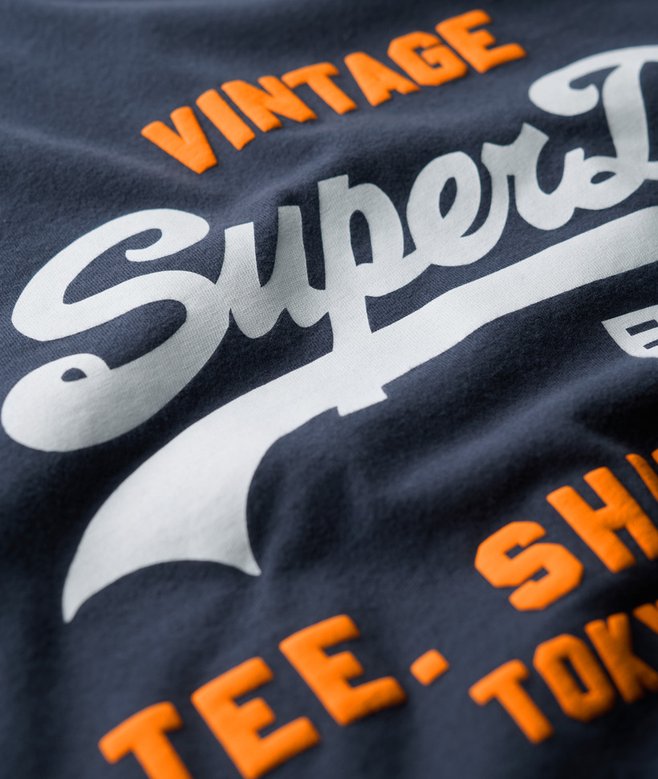 superdry Camiseta con logotipo Vintage Loco Classic Rebajas baratas
