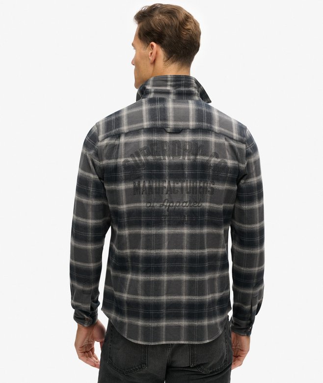 superdry Sobrecamisa bordada a cuadros Tienda