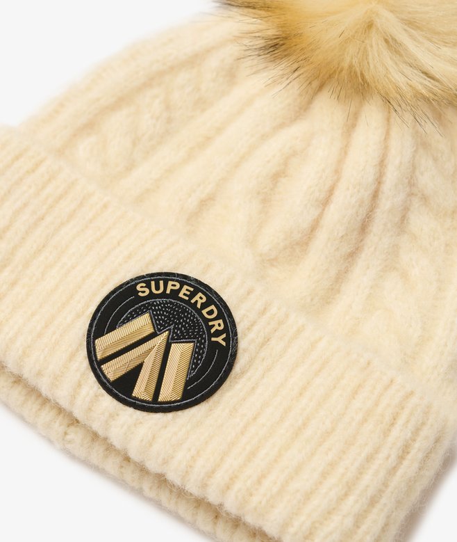 superdry Gorro de punto trenzado Luxe Envío internacional gratuito