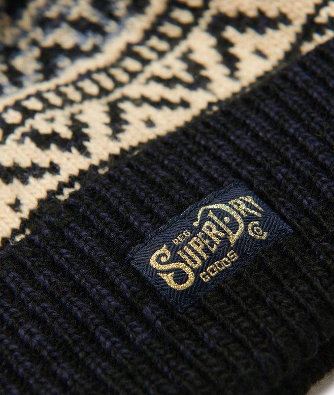 superdry Gorro de punto estampado En oferta