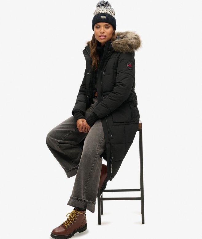 superdry Gorro de punto estampado En oferta