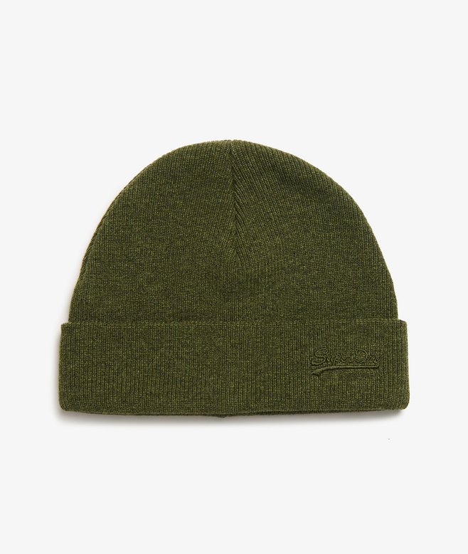 superdry Gorro de punto con logotipo Essential