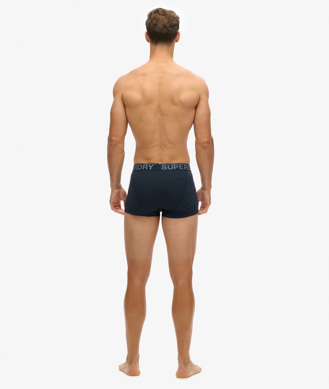 superdry Pack de tres calzoncillos de corte clásico de algodón orgánico Ofertas especiales