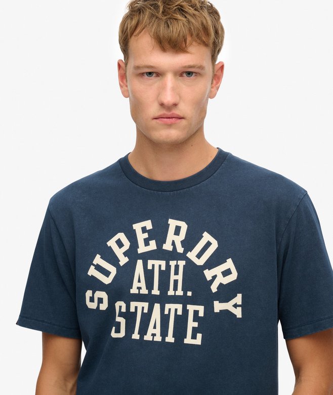 superdry Camiseta gráfica Athletic Essential Rebajas de fábrica