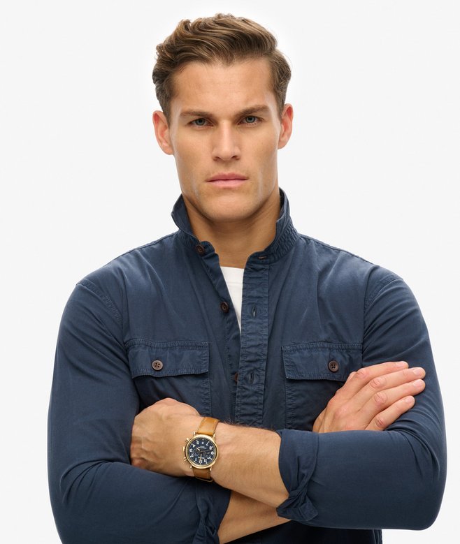 superdry Camisa de manga larga militar Tienda