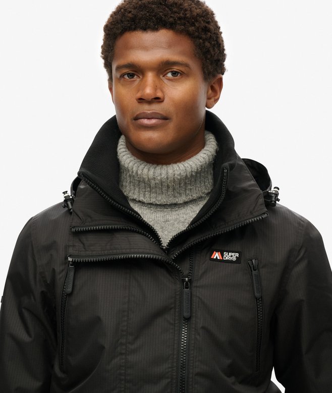 superdry Chaqueta cortavientos con capucha Mountain Mejor oferta