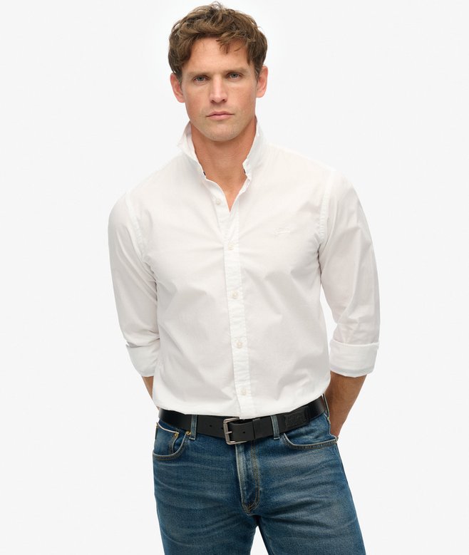 superdry Camisa ligera entallada Essentials