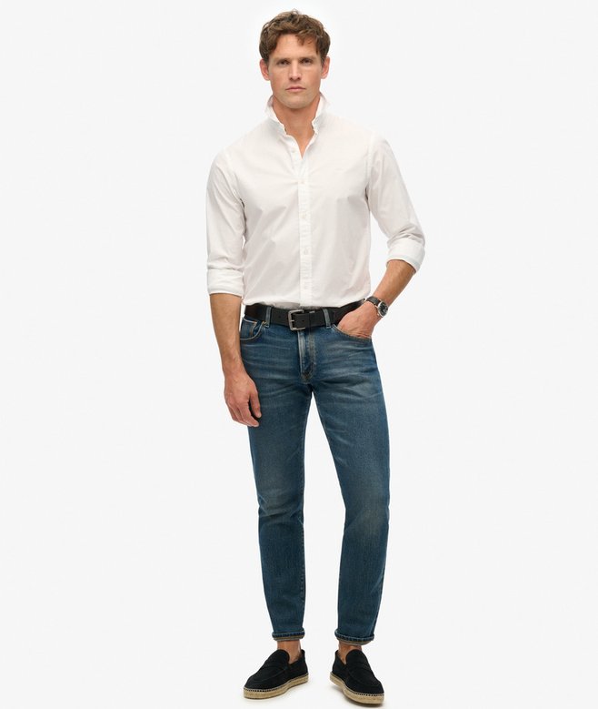 superdry Camisa ligera entallada Essentials Envío gratis