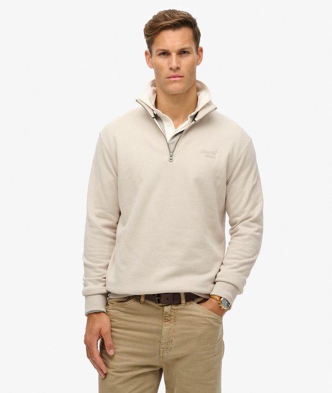 superdry Sudadera con cuello panadero con logotipo Essential COMPRAR AHORA