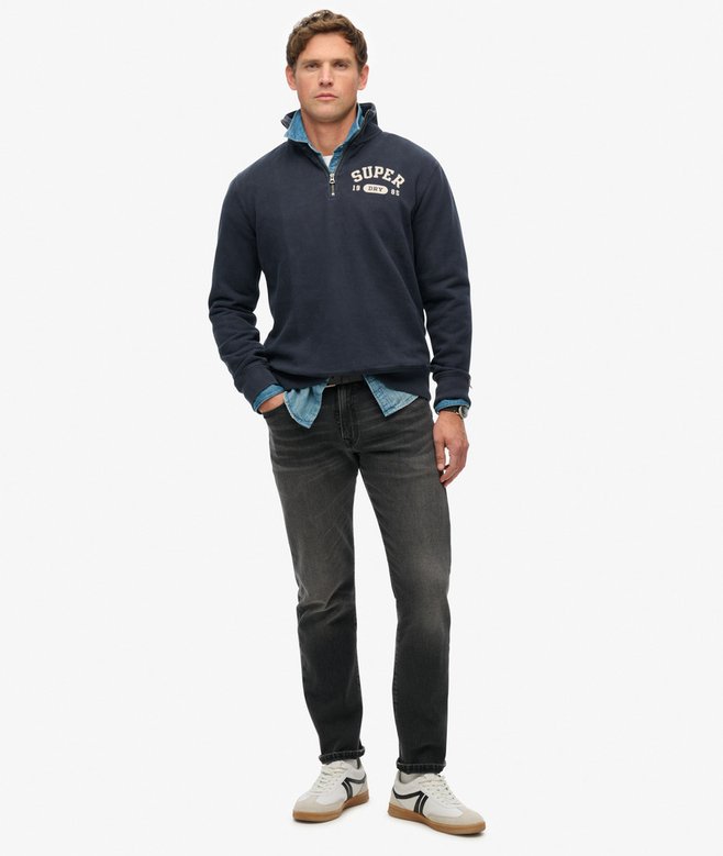 superdry Sudadera con media cremallera Athletic Essentials Oferta especial de fábrica