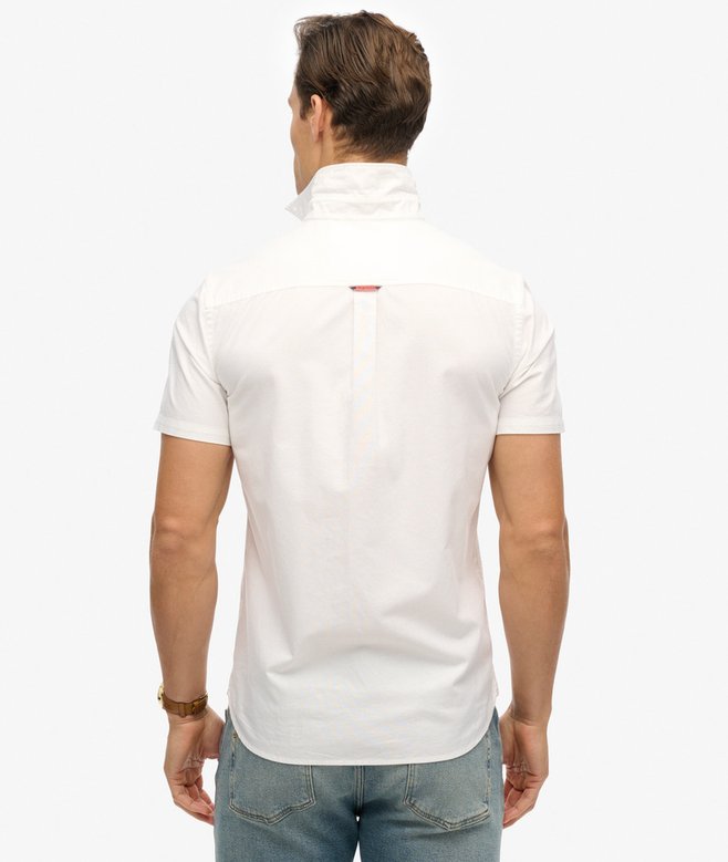 superdry Camisa Oxford de manga corta Promoción trimestral