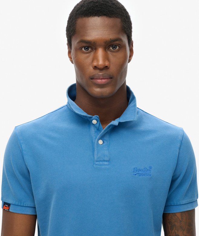 superdry Polo Vintage Destroy Grandes descuentos
