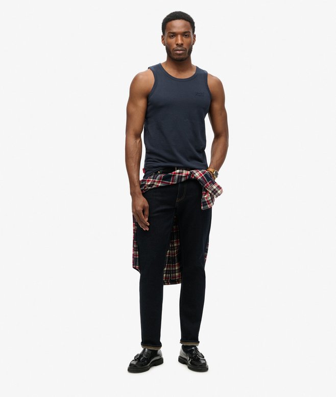 superdry Camiseta sin mangas con logotipo Essential Liquidación